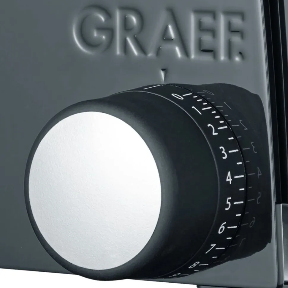 Snijmachine Graef Sliced Kitchen SKS110 Zwart