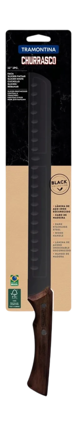 Snijmes Tramontina Churrasco Black 30 cm