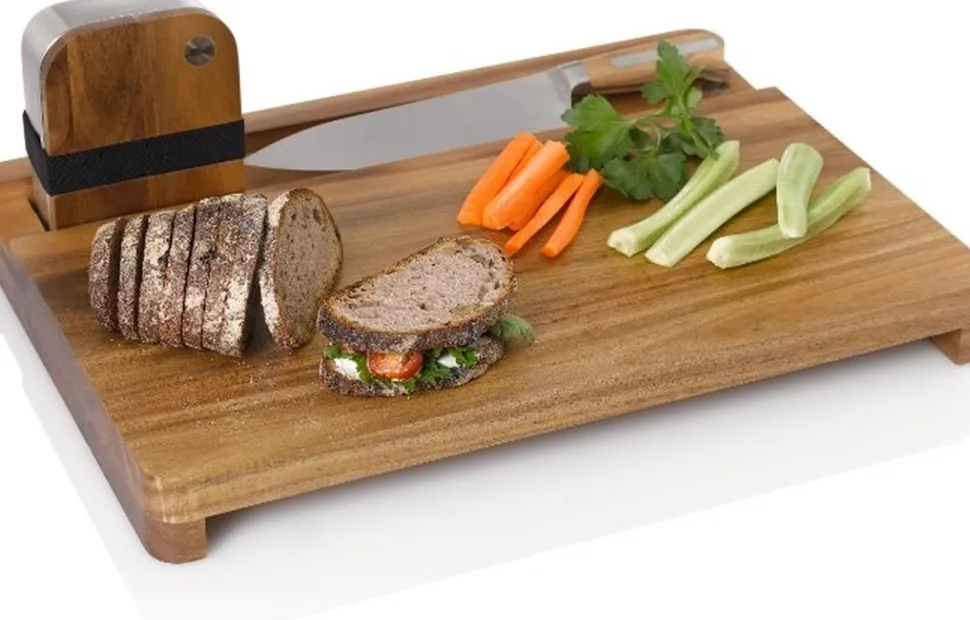 Snijplank Adhoc Cotto met Lunchbox Bruin