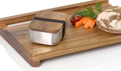 Snijplank Adhoc Cotto met Lunchbox Bruin