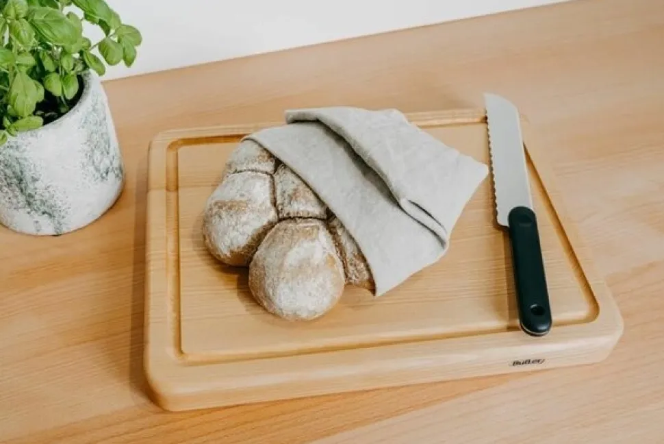 Snijplank Butler Essenhout met Ril (40 x 30 x 4 cm)