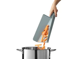 Snijplank Joseph Joseph Chop2Pot Plus Opvouwbaar Groot Licht Blauw