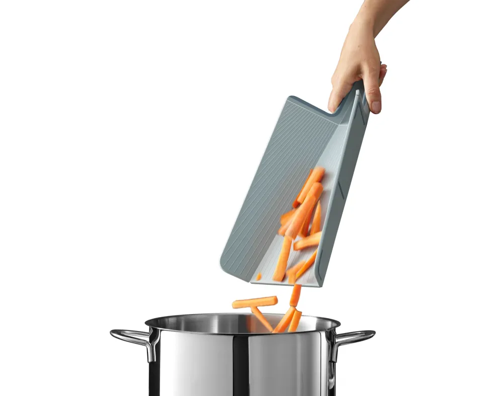 Snijplank Joseph Joseph Chop2Pot Plus Opvouwbaar Groot Licht Blauw