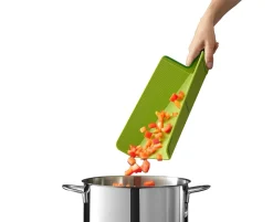 Joseph Joseph Snijplank Chop2Pot Plus Opvouwbaar Groot Groen Hot
