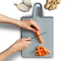 Joseph Joseph Snijplank Chop2Pot Plus Opvouwbaar Klein Licht Blauw Online