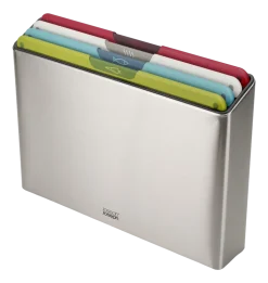 Snijplank Joseph Joseph Folio Icon Steel Multi (4-delig)