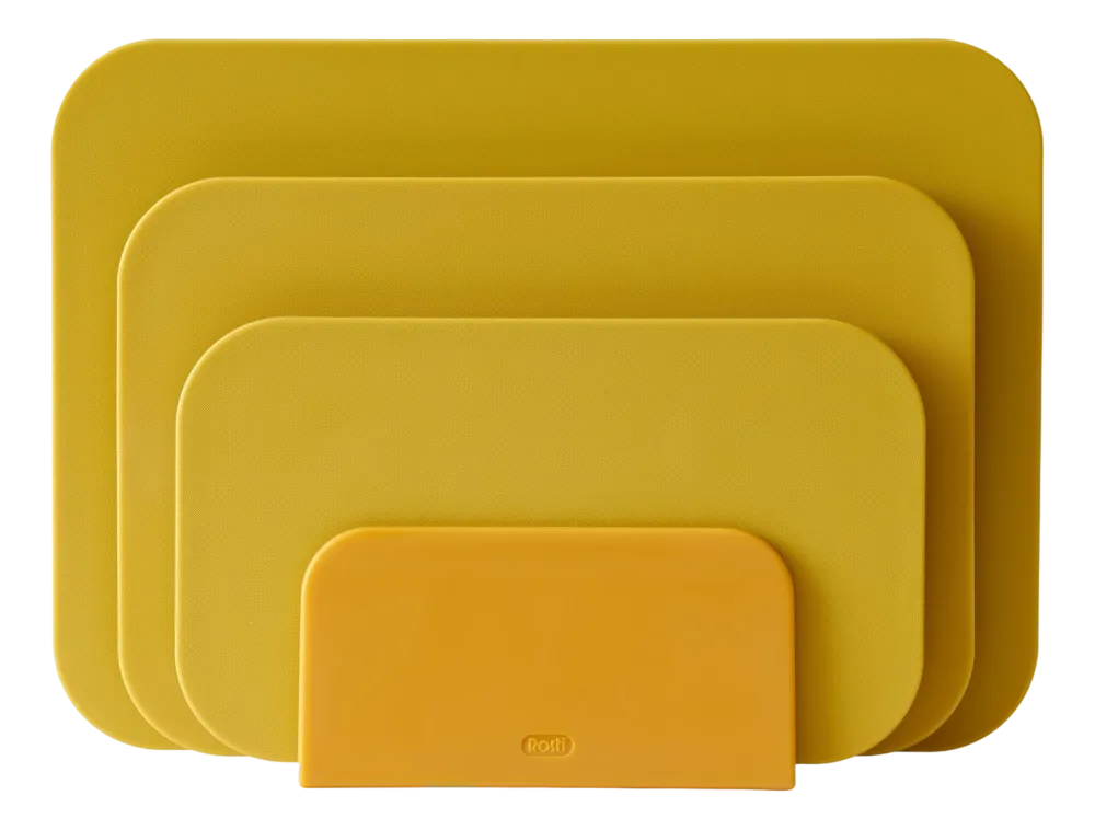 Rosti Snijplank set Choptima Curry 35,5 x 26,5 cm (Set van 3 + houder) Hot