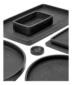 Serax Snijplank Passe-Partout Kitchen & Table By Vincent Black L 45 x 27 x 2,8 cm Outlet