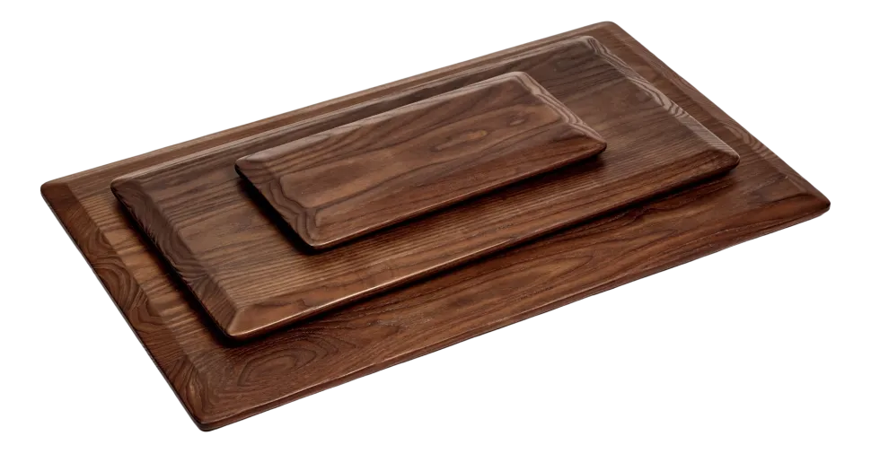 Snijplank Serax Pure Kitchen & Table By Pascale Naessens Dark Brown L 58 x 35 x 2 cm