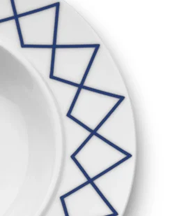 Alessi Soepbord My Beautiful China White 23 cm (Set van 4) Discount