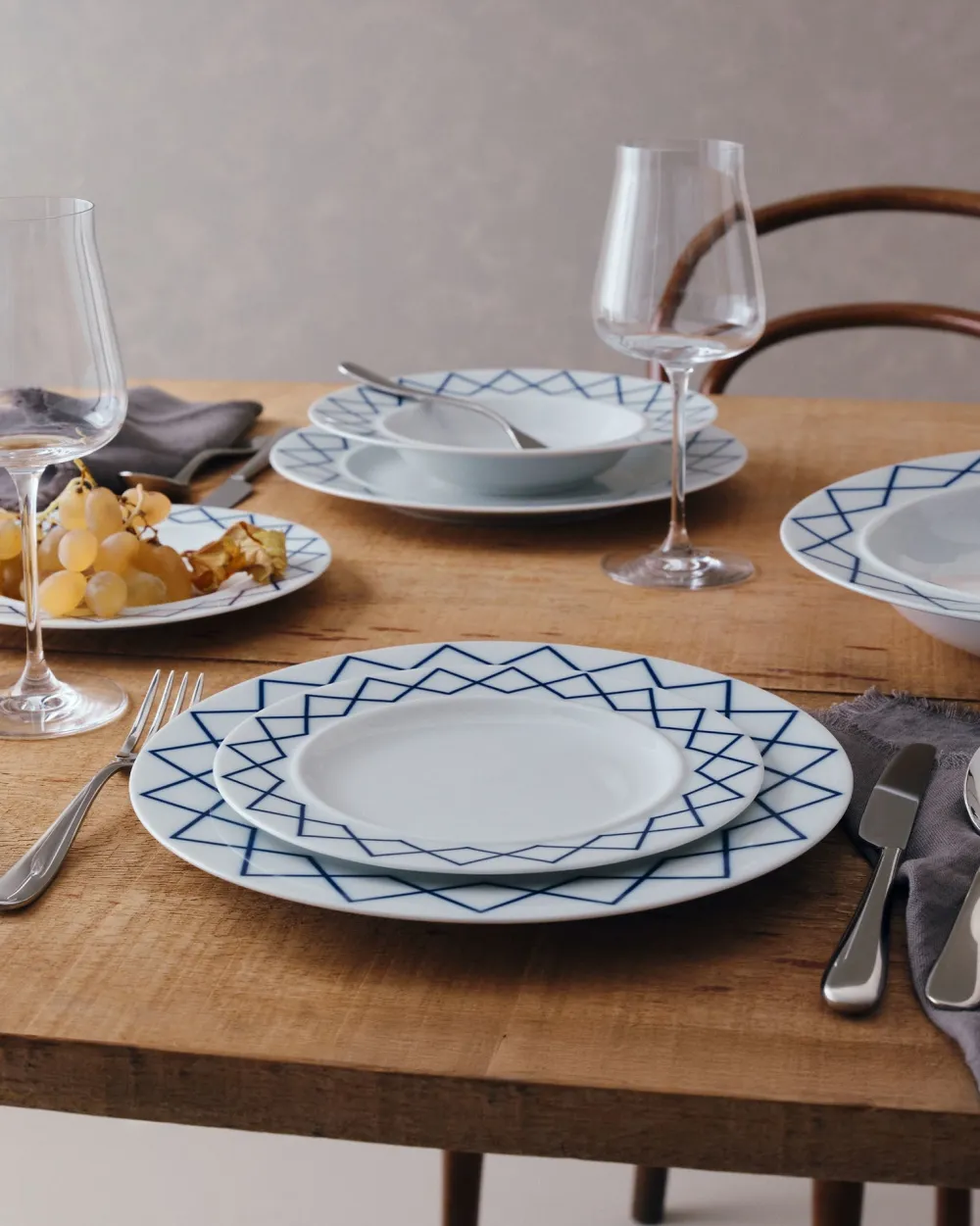 Alessi Soepbord My Beautiful China White 23 cm (Set van 4) Discount