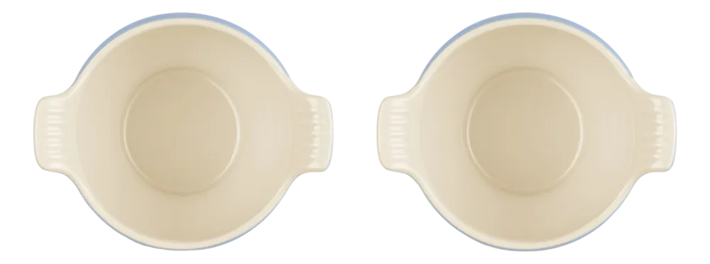 Le Creuset Soepkom Heritage Azure (Set van 2) Outlet