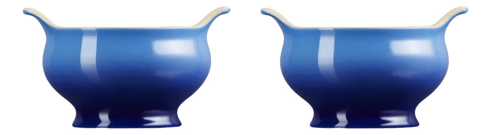 Le Creuset Soepkom Heritage Azure (Set van 2) Outlet