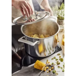Soeppan Demeyere Industry 5 Met Deksel 24 cm