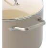 GreenChef Soeppot Nordics Met Keramische Antikleeflaag met deksel 24 cm Online