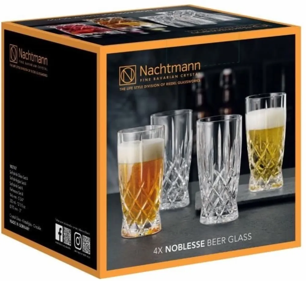 Nachtmann Softdrinkglas Noblesse 350 ml (4-delig) Outlet