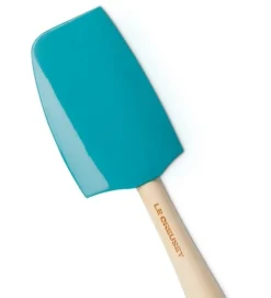 Le Creuset Spatel Silicone Premium Medium Caribbean Blue Hot