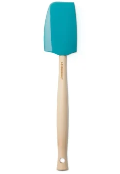 Le Creuset Spatel Silicone Premium Medium Caribbean Blue Hot