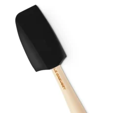 Le Creuset Spatel Silicone Premium Klein Ebbenzwart Hot