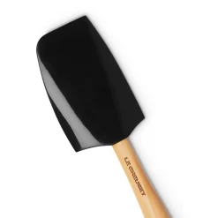 Le Creuset Spatel Silicone Premium Medium Ebbenzwart Hot