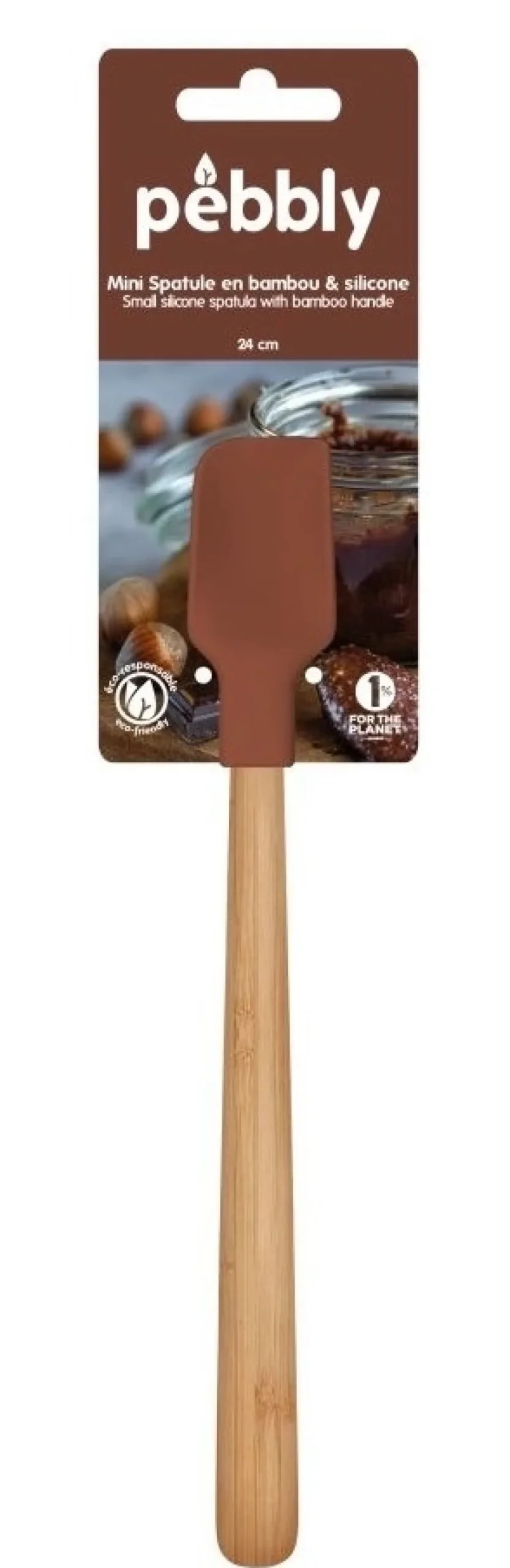 Pebbly Spatel Naturel 21 cm Clearance