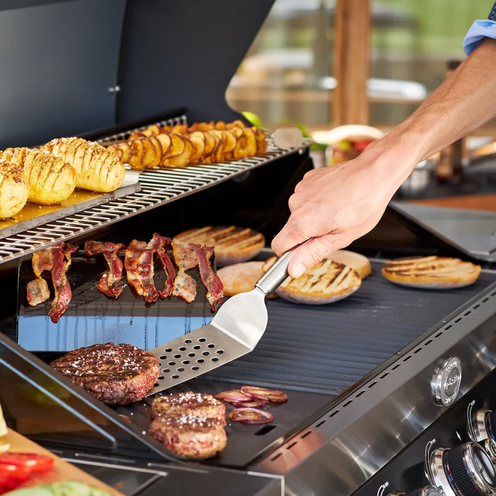 Spatel Rosle Hamburgers Zilver 32 cm