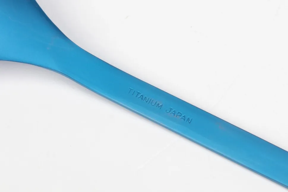 Spork Snow Peak Titanium Spork Blue