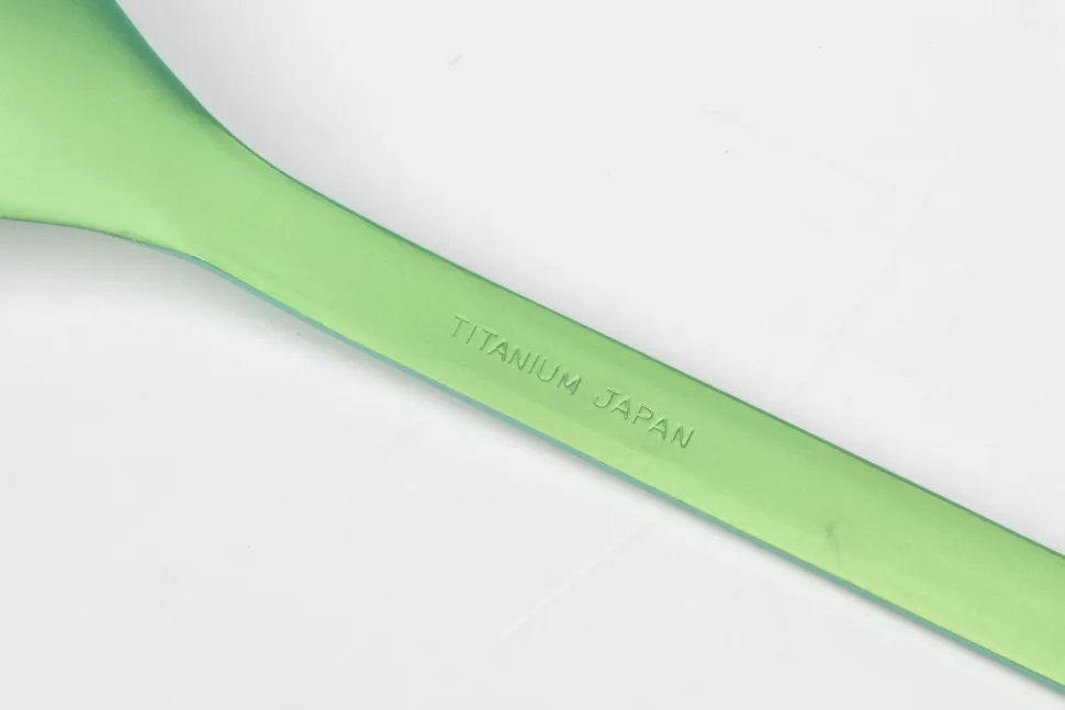Spork Snow Peak Titanium Spork Green
