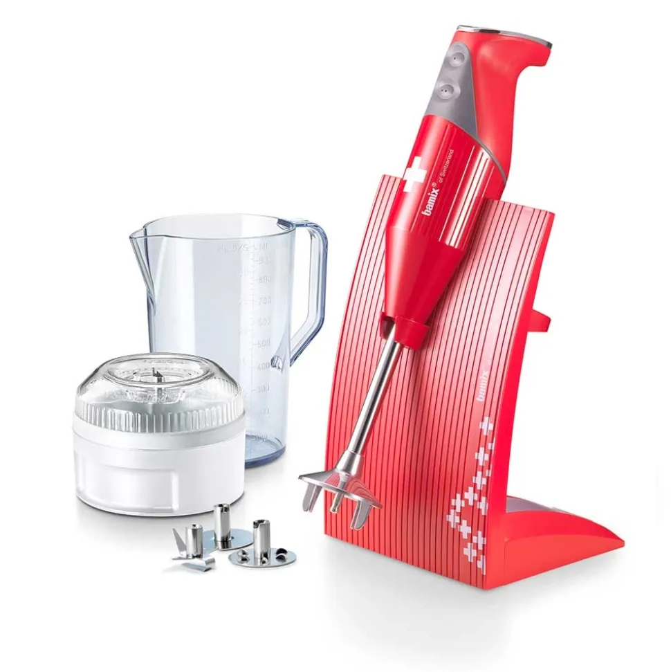 Staafmixer Bamix Swiss Line M200 Red