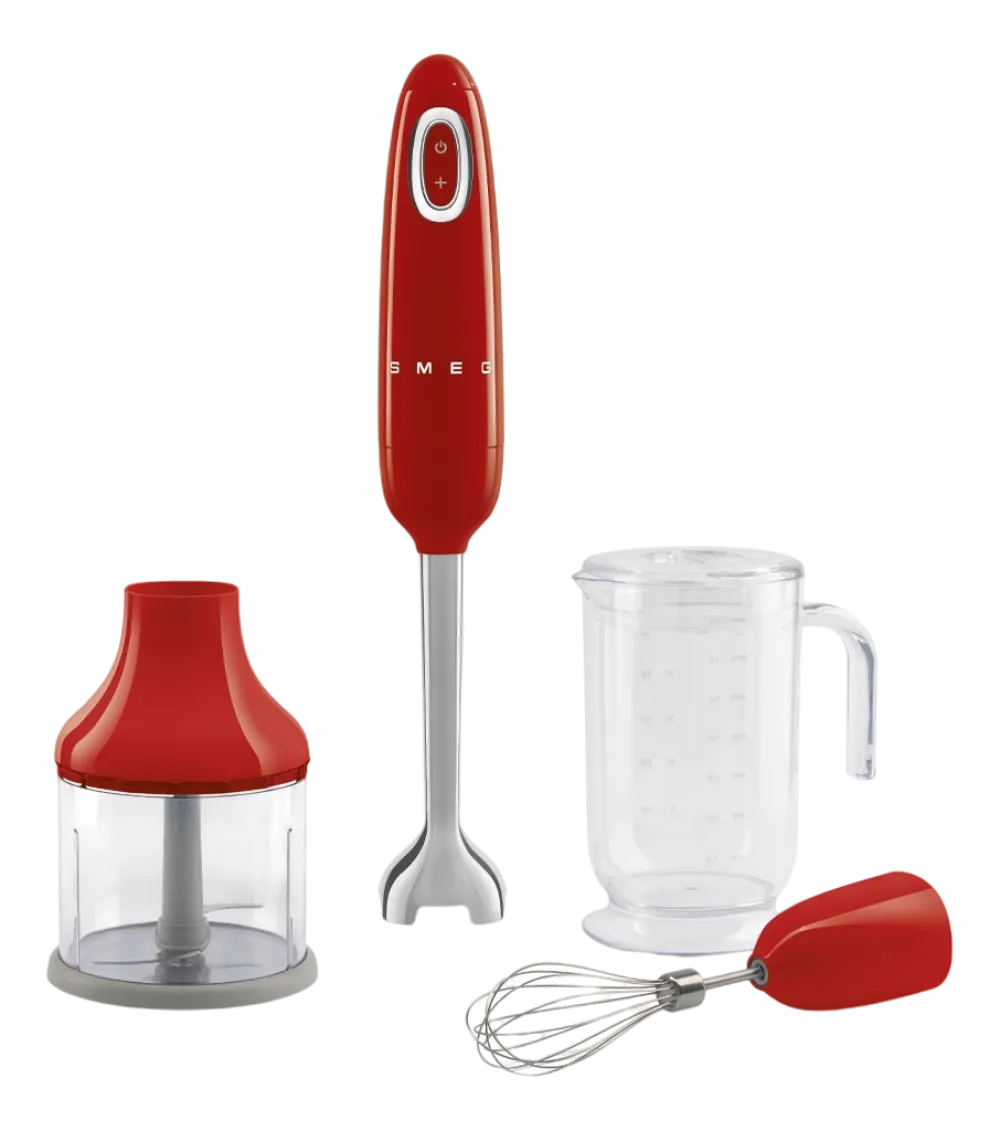 Smeg Staafmixer HBF03RDEU 50s Style Rood Clearance