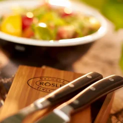 Rosle Steak Bestekset Rösle Zwart (4-delig) Outlet