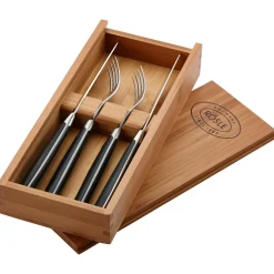 Rosle Steak Bestekset Rösle Zwart (4-delig) Outlet