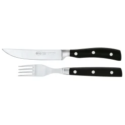 Rosle Steak Bestekset Rösle Zwart (4-delig) Outlet