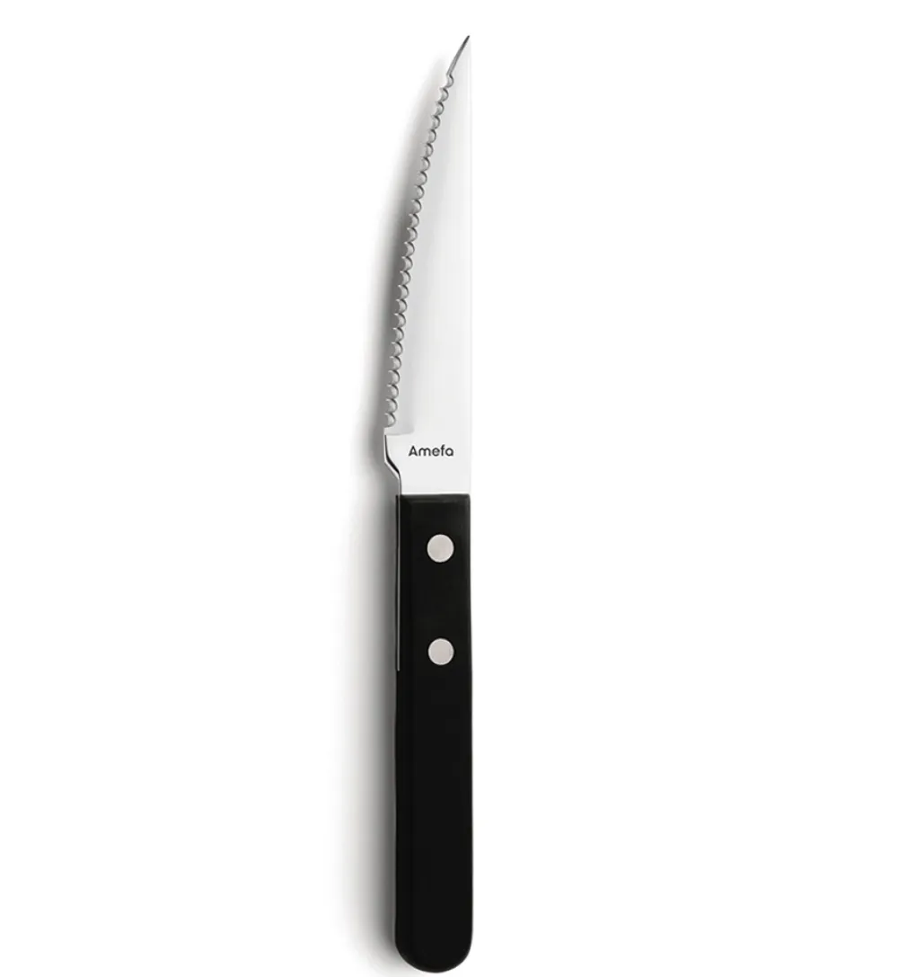 Amefa Steakmes Pizza Black (6-delig) Sale