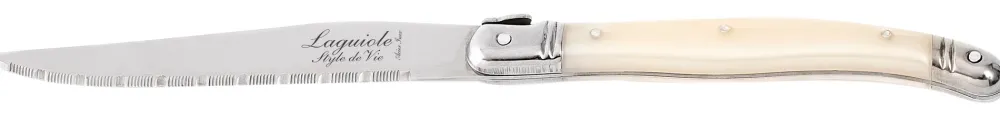 Laguiole Style de Vie Steakmes Premium Line Parelmoer (6-Delig)