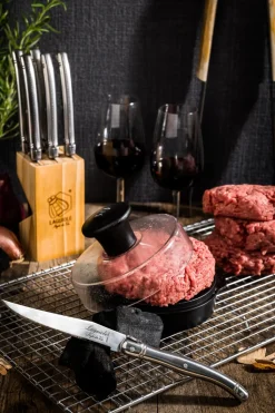 Steakmes Laguiole Style de Vie Premium Line RVS (6-Delig)