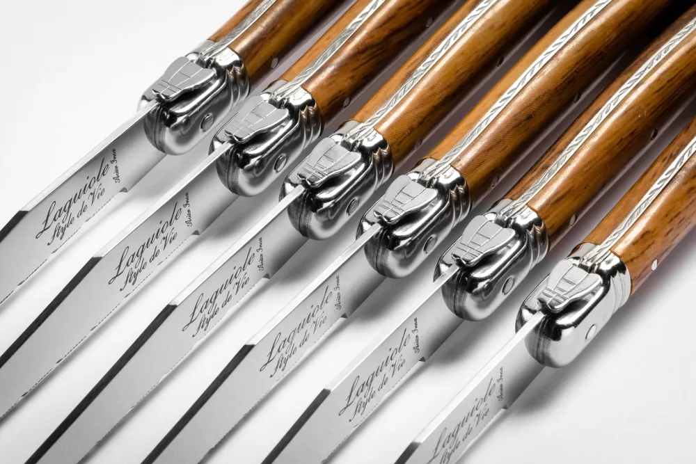 Laguiole Style de Vie Steakmes Premium Line Wood ABS (6-Delig) Sale