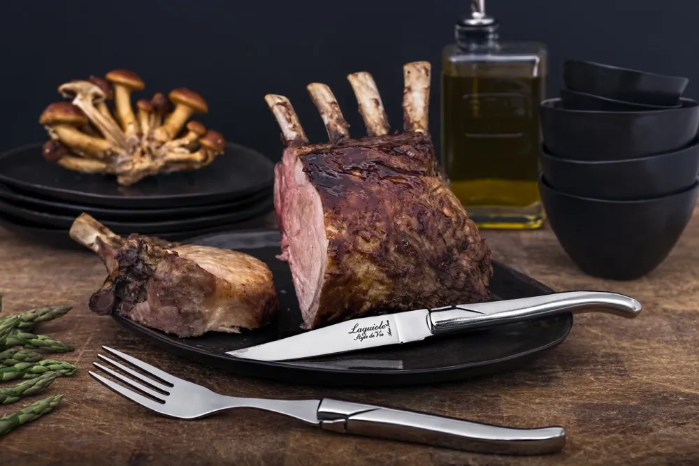 Laguiole Style de Vie Steakmes Luxury Line RVS (6-Delig)