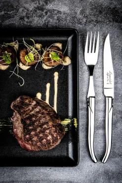 Laguiole Style de Vie Steakmes Luxury Line RVS (6-Delig)