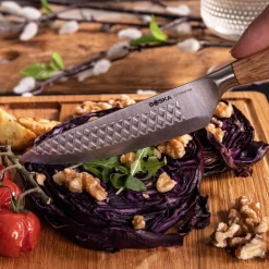 Steakmessenset Boska Oslo+ Brown / Silver (Set van 4)