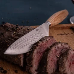 Steakmessenset Boska Oslo+ Brown / Silver (Set van 4)