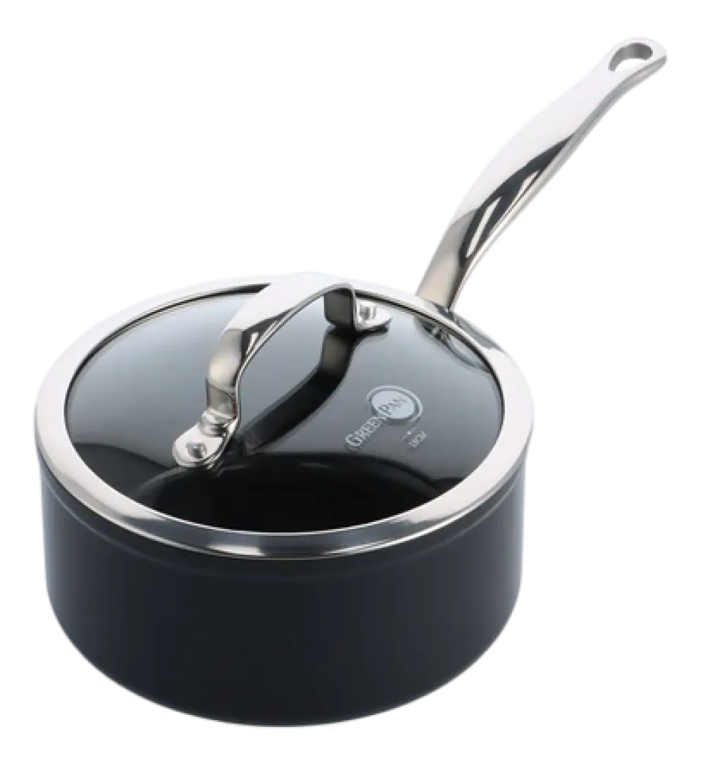 GreenPan Steelpan Barcelona Pro Met Keramische Antikleeflaag met deksel 18 cm New