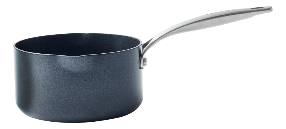 Steelpan Greenpan Copenhagen Met Keramische Antikleeflaag Met 2 Tuiten 16 cm