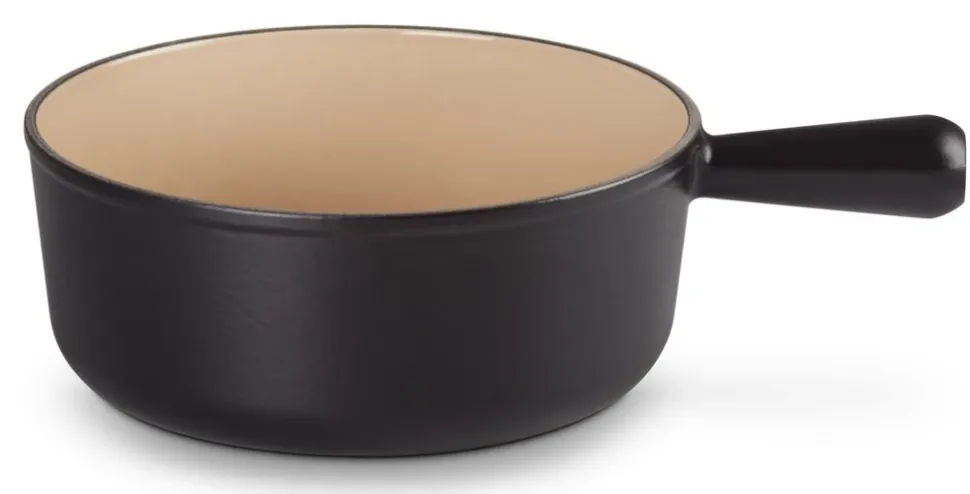 Steelpan Le Creuset Gietijzer Mat Zwart 24 cm