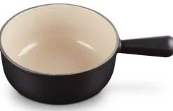 Steelpan Le Creuset Gietijzer Mat Zwart 18 cm