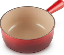 Le Creuset Steelpan Gietijzer Kersenrood New