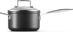Steelpan Le Creuset Met Anti-aanbaklaag + Deksel Zwart 16 cm
