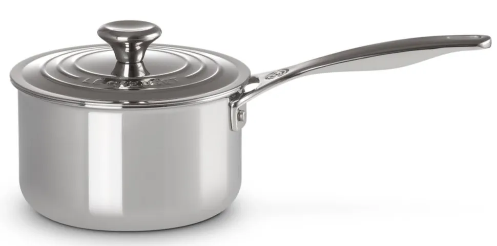 Steelpan Le Creuset RVS Plus 16 cm