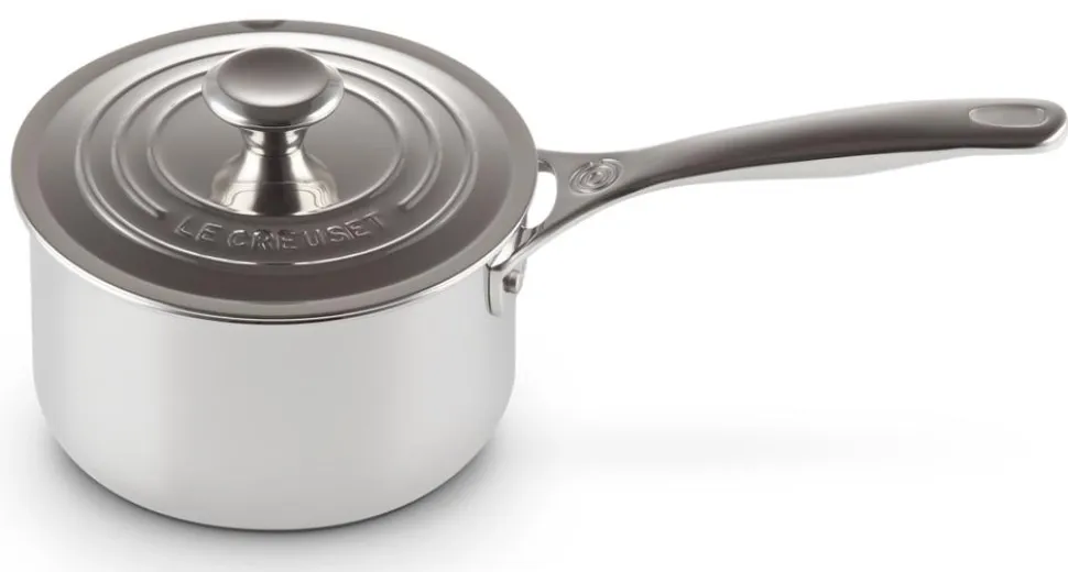 Steelpan Le Creuset RVS Plus 16 cm