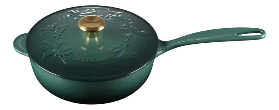 Steelpan Le Creuset Winter Holly Collection Artichaut 21 cm
